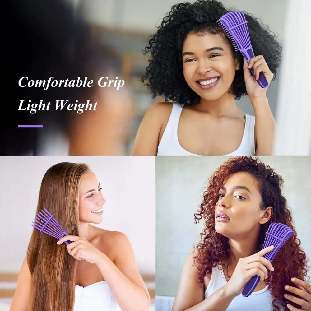 Detangling Hair Brush, Detangling brush for Adults and Kids, Comb Set for Kinky